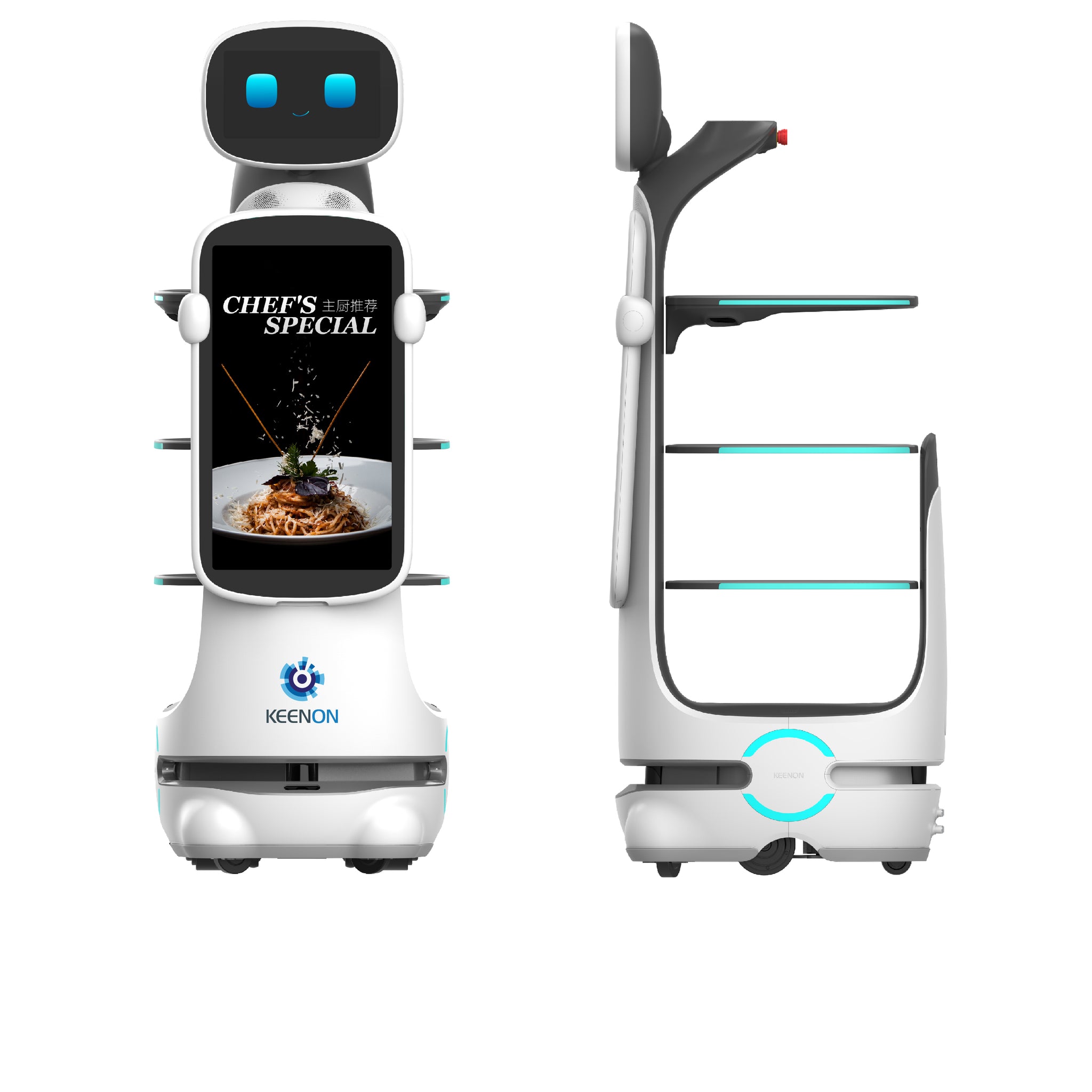Dinerbot T10 by Keenon Robotics your service robot delivery and marketing expert